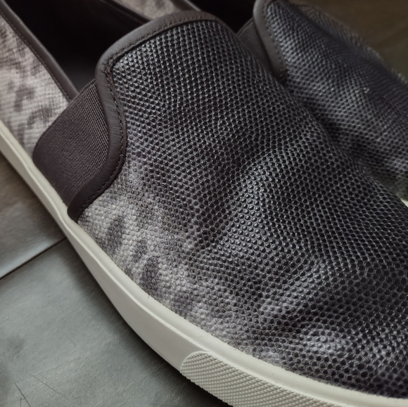 Vince Preston B Slip On Sneakers Snakeskin Textured - Picture 4 of 15